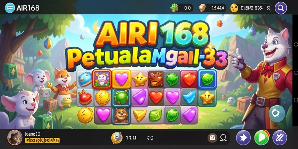 Gameplay AIR168 yang menarik dan penuh warna.