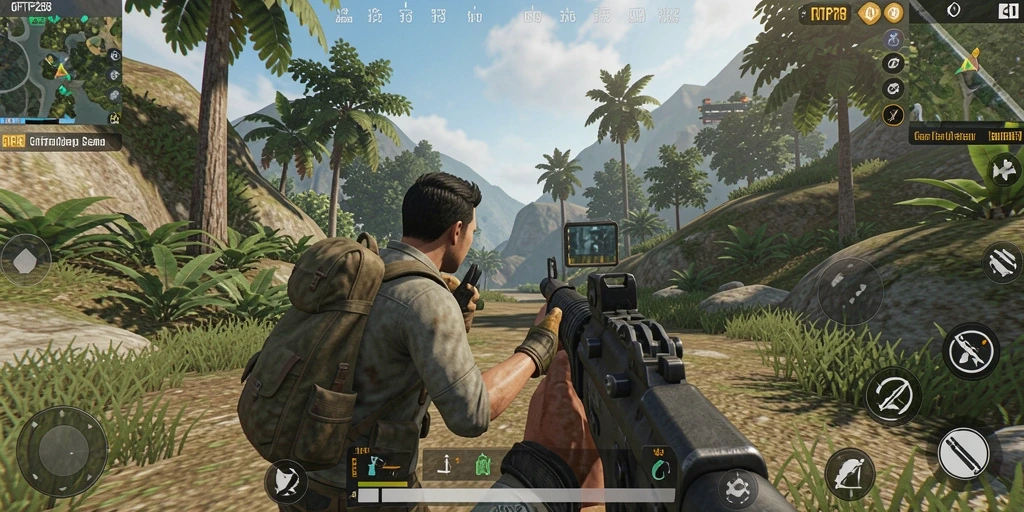 Tampilan gameplay menarik dari GIFTRP288 yang penuh aksi.