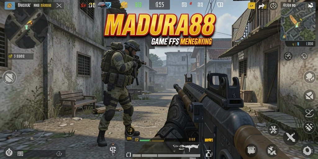 Tampilan gameplay seru di <strong>MADURA88</strong> dengan pertempuran mendebarkan.