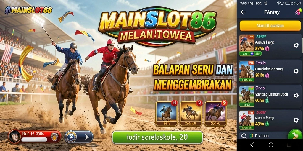 Aktivitas balapan yang mendebarkan di MAINSLOT88.