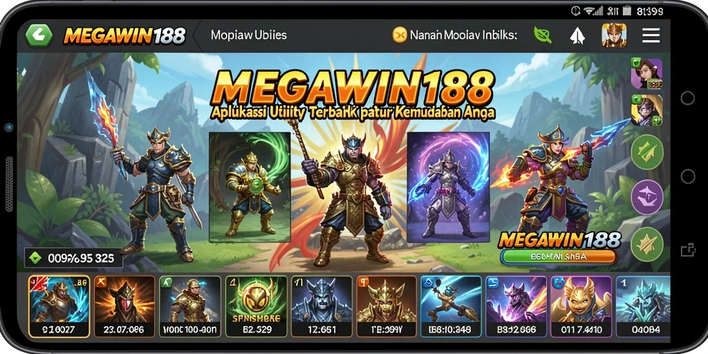 Tampilan menarik dari MEGAWIN188 yang memudahkan pengguna.